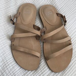 Eileen Fisher Strappy Slide Sandal size 8.5 NEW